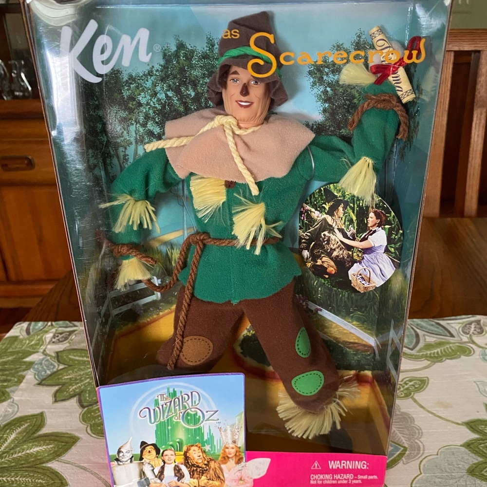 The Wizard of Oz Ken Doll as Scarecrow